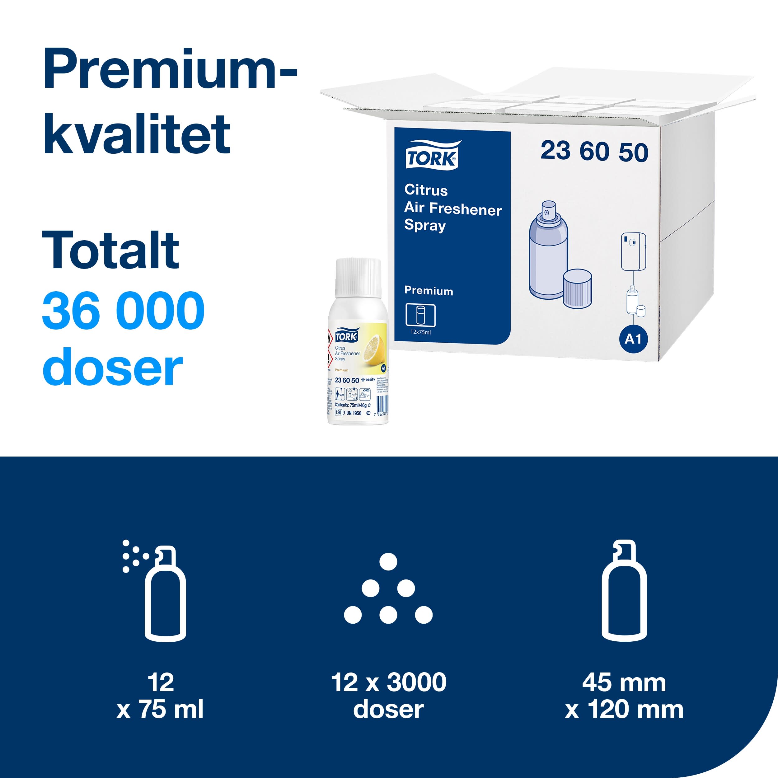 Luftfrisker Tork A1 Aerosol Citrus