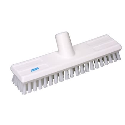 Gulvbørste stiv 27cm hvit