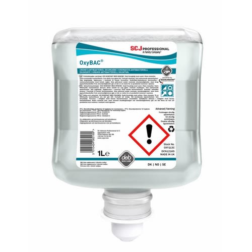 Skumsåpe Oxybac antibakteriell 1l