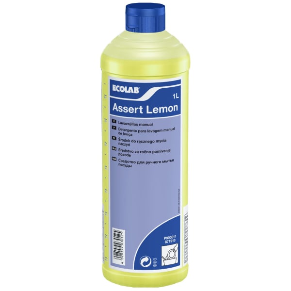 Oppvask hånd Assert Lemon 1l