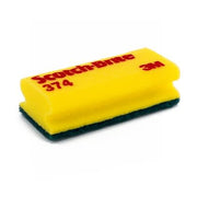 Skuresvamp 374 grønn/gul m/grep