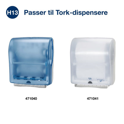 Tørkepapir hvitt hands free 24,7 cm Lotus dispenser