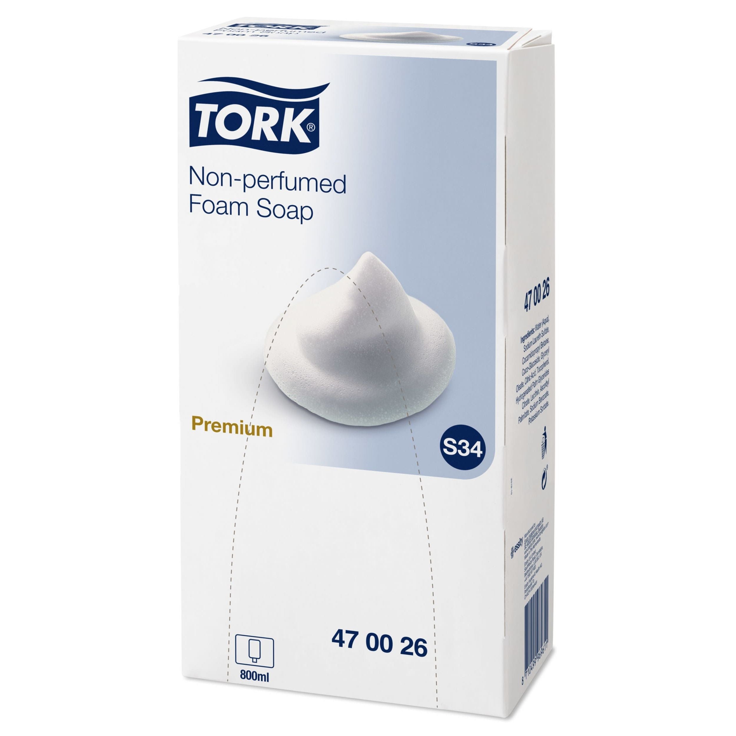 Skumsåpe Tork S34 Mild 800ml