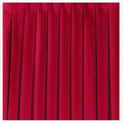 Dukskjørt D-cel 72cmx4m rød