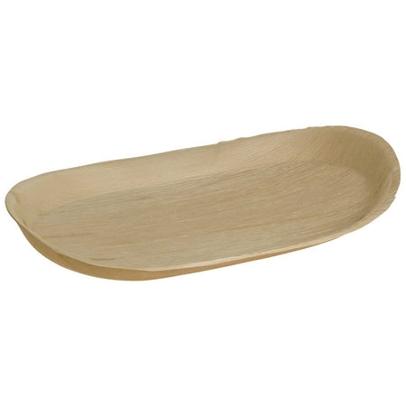 Tallerken natur oval 48x24cm