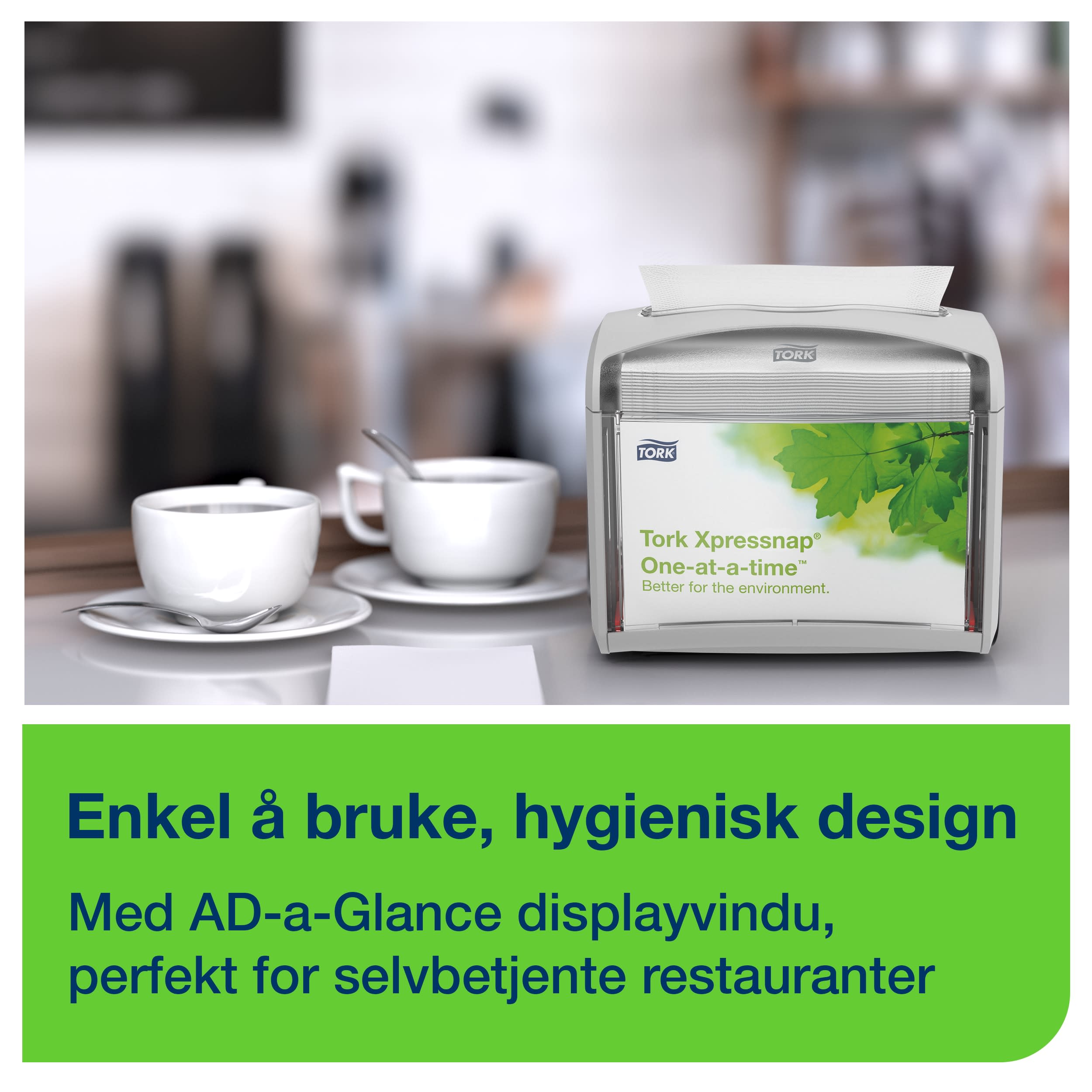 Dispenser Tork bord Xpresssnap grå