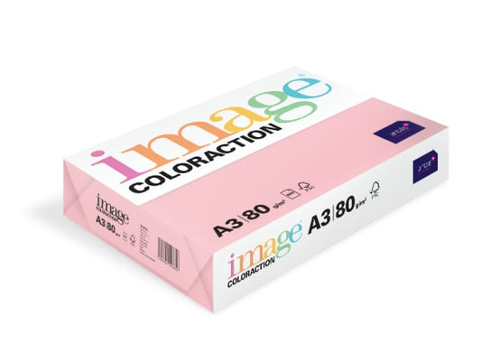 Kopipapir A3 80g pale pink