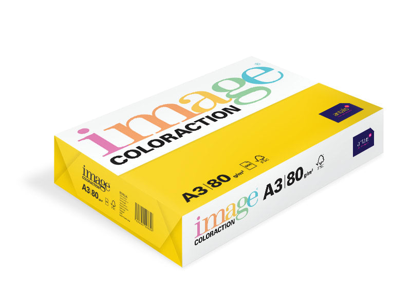 Kopipapir A3 80g dark yellow