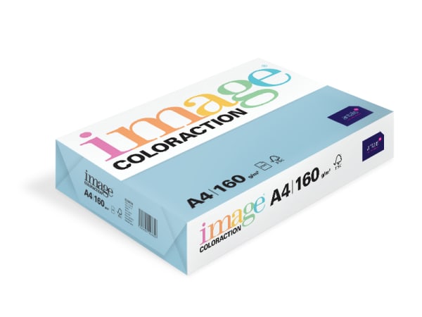 Kopipapir A4 160g pale icy blue