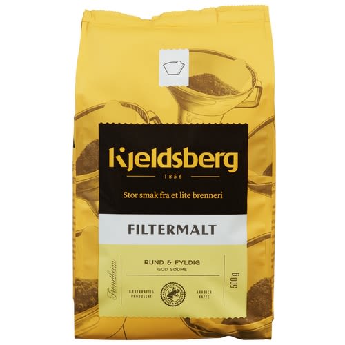 Kaffe Kjeldsberg filtermalt 500g