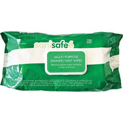 Sanisafe kluter uten alkohol flowpack 200stk 27x20cm